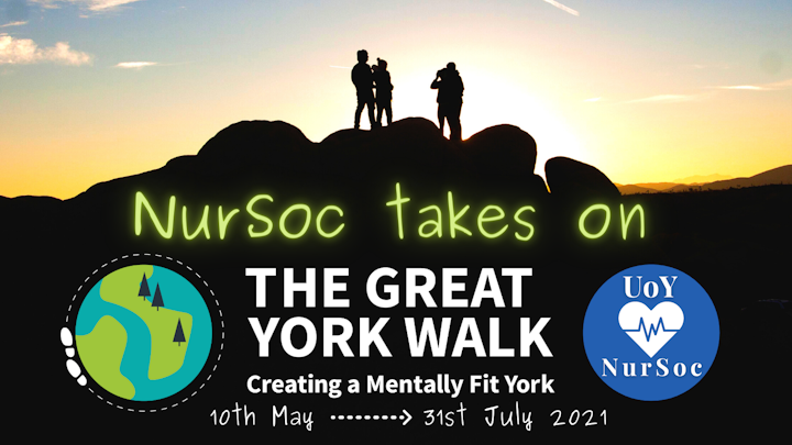 Team NurSoc take on The Great York Walk 2021!