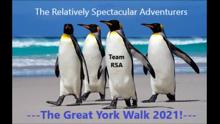 Team RSA takes on The Great York Walk 2021!