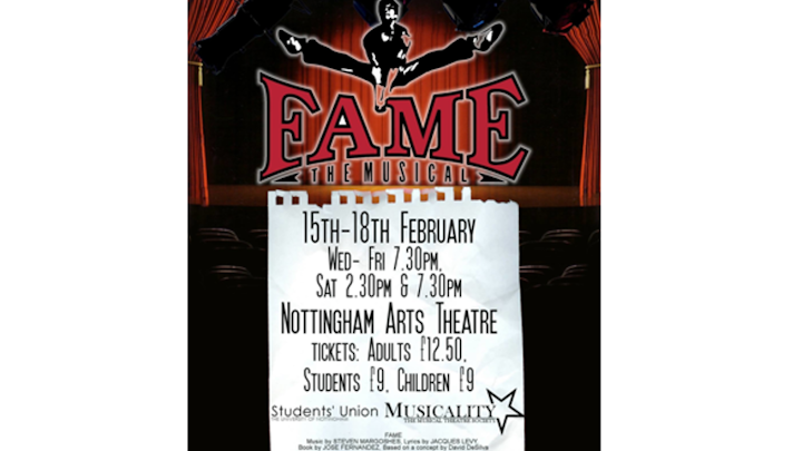 Fame the Musical - A Musicality Production